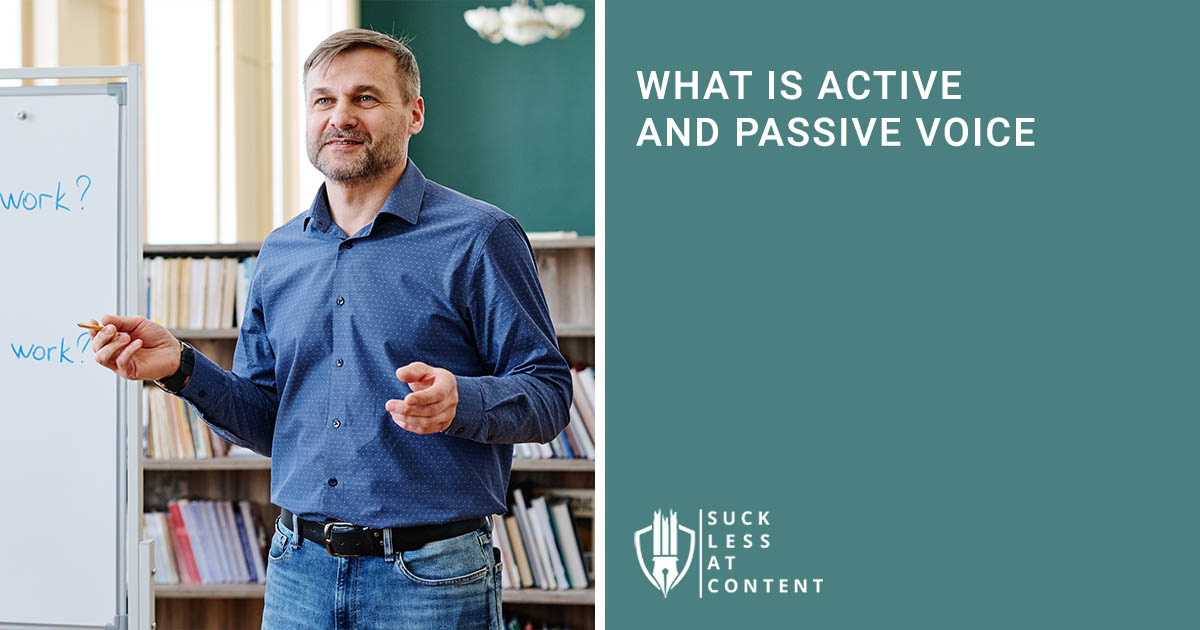 WHAT IS ACTIVE AND PASSIVE VOICE